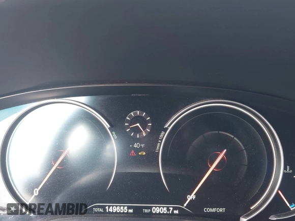 2016 BMW 7 Series 740i with VIN WBA7E2C51GG547537, listed as a IAAI auction lot 41794434 with 149,655 mi miles. Bid and sale history available at carsss.com. Image 16.