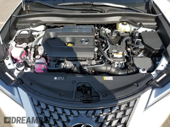 2025 Lexus UX with VIN JTHUCJDH6S2007491, listed as a Copart auction lot 52997175 with 1,042 mi miles and Salvage Title. Bid and sale history available at carsss.com. Image 13.