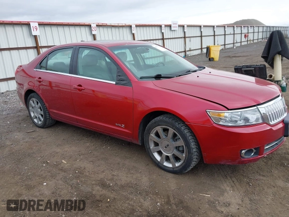 2008 Lincoln MKZ with VIN 3LNHM28T38R605767, listed as a IAAI auction lot 41773715 with 72,417 mi miles. Bid and sale history available at carsss.com. Image 1.