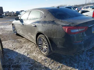 2014 Maserati Quattroporte S Q4 with VIN ZAM56RRA3E1123504, listed as a IAAI auction lot 41395299 with 49,192 mi miles. Bid and sale history available at carsss.com. Image 3.