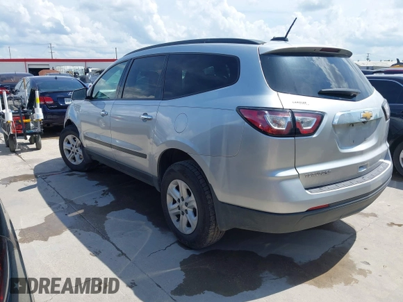 2017 Chevrolet Traverse LS with VIN 1GNKRFED3HJ351219, listed as a IAAI auction lot 42737249 with 141,718 mi miles and . Bid and sale history available at DreamBid. Image 3.