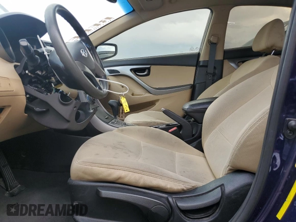 2013 Hyundai Elantra GLS с VIN 5NPDH4AE6DH253828, выставлен на аукционе Copart как лот 58853725 с пробегом 157 211 миль миль и Списание • Salvage title. История ставок и продаж доступна на DreamBid. Изображение 7.