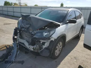 2013 Honda CR-V EX-L with VIN 5J6RM4H77DL029868, listed as a Copart auction lot 63240745 with 154,282 mi miles and Salvage title. Bid and sale history available at DreamBid. Image 1.