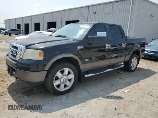 2008 Ford F-150 XLT z VIN 1FTPW14VX8KC52007, wystawiony jako Copart lot #57066185 z przebiegiem 168 158 mil mil oraz Szkoda całkowita • Salvage title. Historia ofert i sprzedaży dostępna na DreamBid. Obrazek 1.
