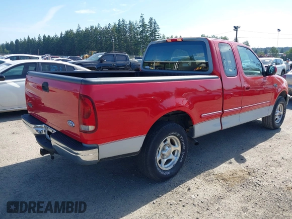 1997 Ford F-150 with VIN 2FTEX17L9VCA27687, listed as a IAAI auction lot 42454035 with 122,179 mi miles and . Bid and sale history available at DreamBid. Image 4.