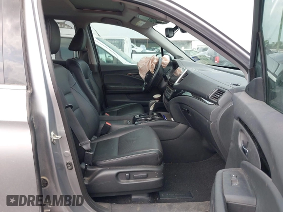 2019 Honda Ridgeline RTL-E with VIN 5FPYK3F73KB006244, listed as a IAAI auction lot 42167460 with 53,498 mi miles and . Bid and sale history available at DreamBid. Image 5.