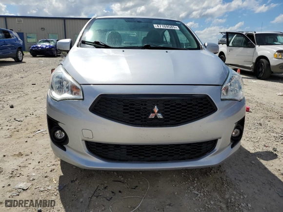2020 Mitsubishi Mirage G4 ES with VIN ML32F3FJ3LHF12937, listed as a Copart auction lot 47169585 with 72,665 mi miles and Non Repairable. Bid and sale history available at carsss.com. Image 5.