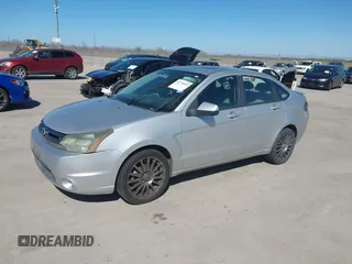 2011 Ford Focus SES with VIN 1FAHP3GN4BW136106, listed as a IAAI auction lot 41738992 with 163,167 mi miles. Bid and sale history available at carsss.com. Image 2.