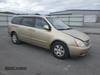 2008 Kia Sedona LX with VIN KNDMB233586217761, listed as a Copart auction lot 77362824 with 145,064 mi miles and Clean Title. Bid and sale history available at carsss.com. Image 4.