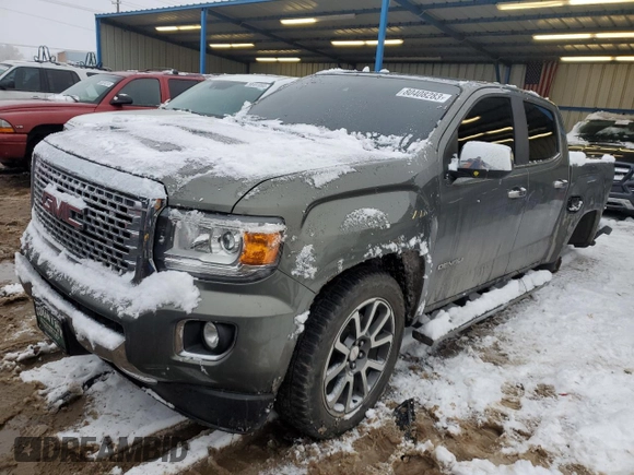 2018 GMC Canyon 2WD Denali with VIN 1GTG5EEN4J1110143, listed as a Copart auction lot 73037794 with 64,248 mi miles and Salvage Title. Bid and sale history available at carsss.com. Image 1.