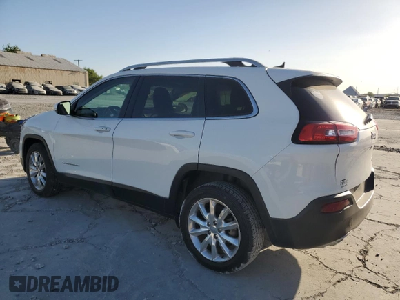 2017 Jeep Cherokee Limited with VIN 1C4PJLDB0HW526159, listed as a Copart auction lot 50055595 with 90,139 mi miles and Salvage Title. Bid and sale history available at carsss.com. Image 2.