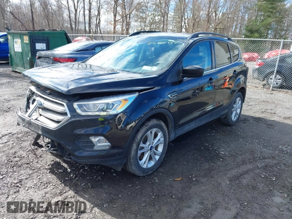 2018 Ford Escape SEL with VIN 1FMCU9HD8JUC25026, listed as a IAAI auction lot 41840888 with 110,325 mi miles. Bid and sale history available at carsss.com. Image 2.