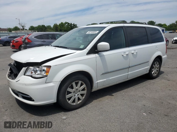 2016 Chrysler Town & Country Touring with VIN 2C4RC1BG8GR260127, listed as a Copart auction lot 60160004 with 211,161 mi miles and Salvage Title. Bid and sale history available at DreamBid. Image 1.