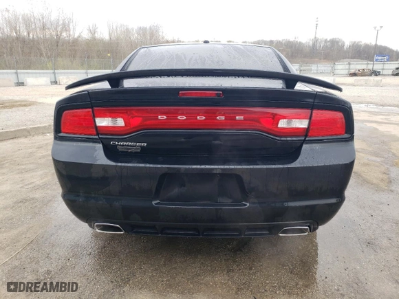 2014 Dodge Charger SXT with VIN 2C3CDXHG4EH277625, listed as a Copart auction lot 50568375 with 135,843 mi miles and Salvage Title. Bid and sale history available at carsss.com. Image 6.