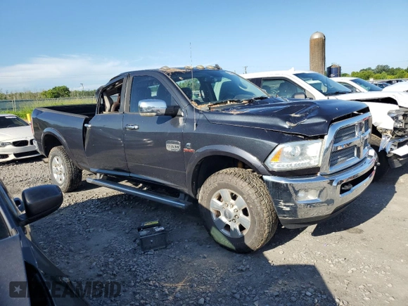 2014 Ram 2500 Longhorn с VIN 3C6UR5GL8EG233896, выставлен на аукционе Copart как лот 60556955 с пробегом 278 118 миль миль и Списание • Salvage title. История ставок и продаж доступна на DreamBid. Изображение 4.