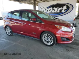 2013 Ford C-Max SEL with VIN 1FADP5CU2DL542106, listed as a Copart auction lot 55529935 with 175,554 mi miles and Salvage Title. Bid and sale history available at DreamBid. Image 4.