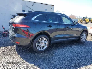 2019 Jaguar F-Pace 25t Prestige with VIN SADCK2FX5KA351866, listed as a Copart auction lot 50012205 with 51,464 mi miles and Salvage Title. Bid and sale history available at DreamBid. Image 3.