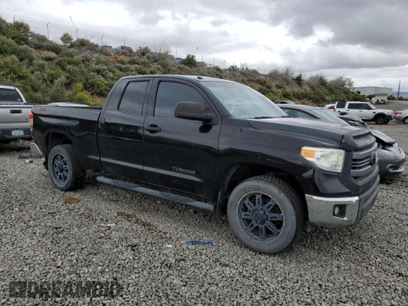 2014 Toyota Tundra SR with VIN 5TFRM5F12EX076598, listed as a Copart auction lot 56789685 with 189,374 mi miles and Clean title. Bid and sale history available at DreamBid. Image 4.