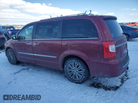 2014 Chrysler Town & Country Touring-L with VIN 2C4RC1CG3ER374502, listed as a Copart auction lot 46152745 with 208,896 mi miles and Clean Title. Bid and sale history available at carsss.com. Image 2.
