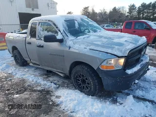 2012 Ram 1500 Tradesman with VIN 1C6RD7FPXCS291440, listed as a IAAI auction lot 41511908 with 100,414 mi miles. Bid and sale history available at carsss.com. Image 1.