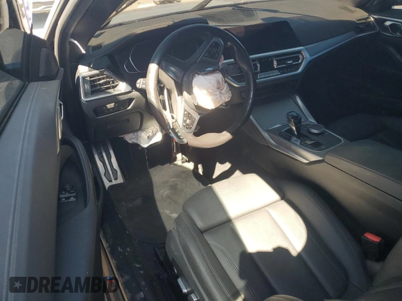 2021 BMW 4 Series M440i xDrive with VIN WBA13AR0XMCG16250, listed as a Copart auction lot 49556245 with 52,717 mi miles and Non Repairable. Bid and sale history available at DreamBid. Image 8.