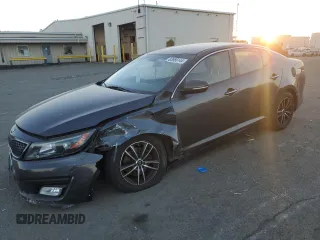 2015 Kia Optima LX with VIN 5XXGM4A72FG469281, listed as a Copart auction lot 83656144 with 129,491 mi miles and Salvage Title. Bid and sale history available at DreamBid. Image 1.