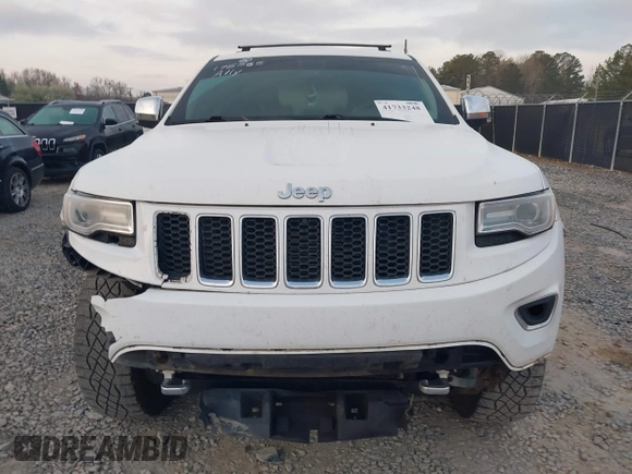 2015 Jeep Grand Cherokee High Altitude with VIN 1C4RJECG8FC175565, listed as a IAAI auction lot 41733248 with 107,947 mi miles. Bid and sale history available at carsss.com. Image 13.