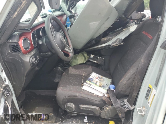 2023 Jeep Wrangler Rubicon с VIN 1C4HJXFG8PW601421, выставлен на аукционе Copart как лот 55970475 с пробегом 46 743 миль миль и Списание • Salvage title. История ставок и продаж доступна на DreamBid. Изображение 7.