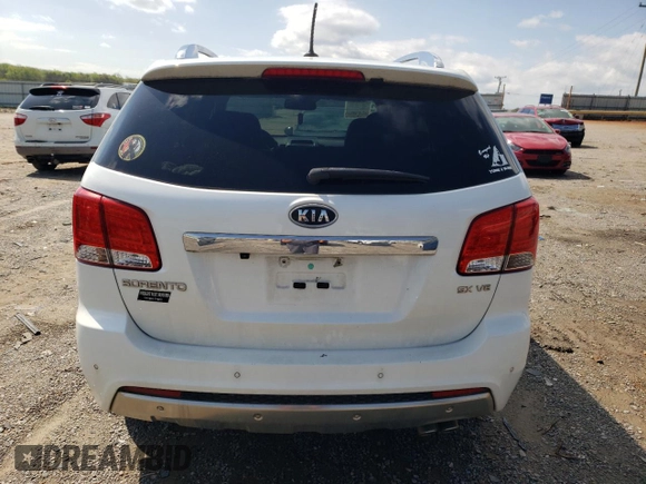 2012 Kia Sorento SX with VIN 5XYKWDA28CG253919, listed as a Copart auction lot 52199055 with 222,310 mi miles and Clean Title. Bid and sale history available at carsss.com. Image 6.