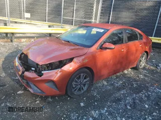 2022 Kia Forte LXS with VIN 3KPF24AD8NE467713, listed as a Copart auction lot 47357245 with 107,267 mi miles and Salvage Title. Bid and sale history available at carsss.com. Image 1.
