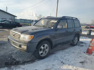 2003 Toyota Land Cruiser with VIN JTEHT05J832034252, listed as a Copart auction lot 84749584 with 358,346 mi miles and Clean Title. Bid and sale history available at carsss.com. Image 1.