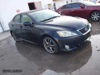 2008 Lexus IS 250 with VIN JTHBK262785086136, listed as a IAAI auction lot 41502034 with 202,832 mi miles. Bid and sale history available at carsss.com. Image 1.