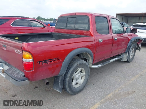 2004 Toyota Tacoma PreRunner with VIN 5TEGN92N34Z351987, listed as a IAAI auction lot 42314937 with 267,565 mi miles and . Bid and sale history available at DreamBid. Image 4.