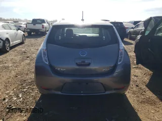 2015 Nissan LEAF SV with VIN 1N4AZ0CP4FC310572, listed as a Copart auction lot 48409513 with 62,346 mi miles. Bid and sale history available at carsss.com. Image 6.