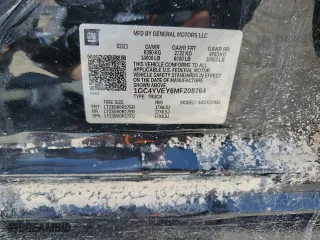 2021 Chevrolet Silverado 3500HD High Country with VIN 1GC4YVEY6MF208764, listed as a Copart auction lot 47493494 with 105,655 mi miles and Salvage Title. Bid and sale history available at carsss.com. Image 12.