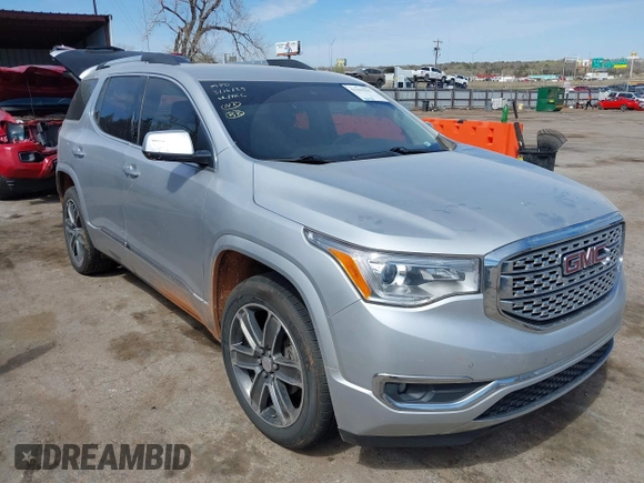2018 GMC Acadia Denali with VIN 1GKKNXLS0JZ187208, listed as a IAAI auction lot 41869835 with 135,561 mi miles and . Bid and sale history available at DreamBid. Image 1.