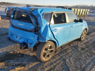 2023 Kia Soul EX with VIN KNDJ33AU5P7214045, listed as a Copart auction lot 45869155 with 66,992 mi miles and Salvage Title. Bid and sale history available at carsss.com. Image 3.