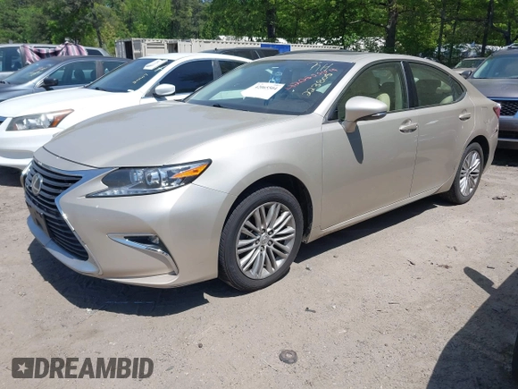 2016 Lexus ES with VIN JTHBK1GG3G2223805, listed as a IAAI auction lot 42065504 with 210,363 mi miles. Bid and sale history available at carsss.com. Image 17.