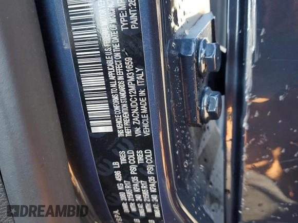2021 Jeep Renegade Trailhawk z VIN ZACNJDC12MPM31659, wystawiony jako Copart lot #53104325 z przebiegiem Nie podano mil oraz Szkoda całkowita • Salvage title. Historia ofert i sprzedaży dostępna na DreamBid. Obrazek 13.