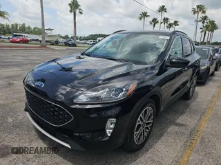 2021 Ford Escape SEL Hybrid with VIN 1FMCU0CZ4MUA54097, listed as a IAAI auction lot 42566428 with 45,342 mi miles and . Bid and sale history available at DreamBid. Image 20.