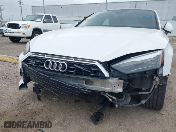 2020 Audi A5 Sportback Premium with VIN WAUANCF58LA005971, listed as a IAAI auction lot 41910149 with 72,600 mi miles. Bid and sale history available at carsss.com. Image 6.