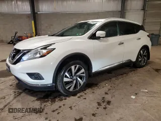 2015 Nissan Murano SL with VIN 5N1AZ2MH0FN270861, listed as a Copart auction lot 86621814 with 93,376 mi miles and Salvage Title. Bid and sale history available at DreamBid. Image 1.