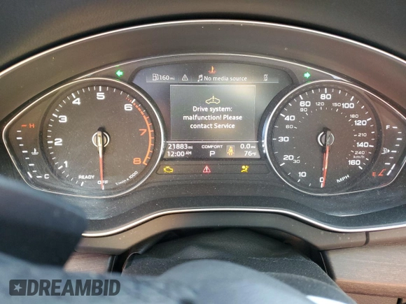2023 Audi Q5 Premium with VIN WA1ABAFY4P2086178, listed as a Copart auction lot 43965375 with 21,883 mi miles and Salvage title. Bid and sale history available at DreamBid. Image 9.