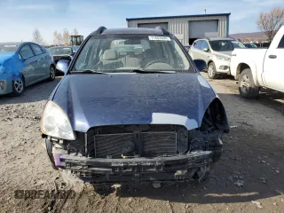 2008 Kia Rondo LX with VIN KNAFG526087154132, listed as a Copart auction lot 77683004 with 117,550 mi miles and Salvage Title. Bid and sale history available at carsss.com. Image 5.
