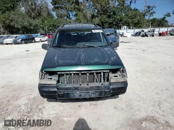 1996 Jeep Grand Cherokee Laredo with VIN 1J4GZ58S1TC340018, listed as a Copart auction lot 86571454 with 0 mi miles and Salvage Title. Bid and sale history available at carsss.com. Image 14.