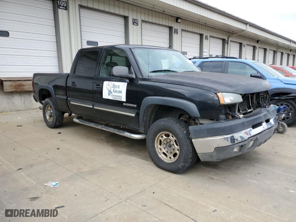 2006 Chevrolet Silverado 2500HD LT1 with VIN 1GCHK23U36F199980, listed as a Copart auction lot 82959144 with NaN miles and Salvage Title. Bid and sale history available at carsss.com. Image 4.
