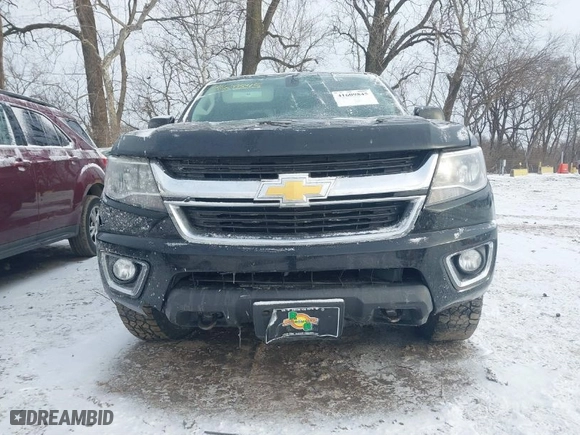 2017 Chevrolet Colorado 4WD LT with VIN 1GCGTCEN1H1202802, listed as a IAAI auction lot 41609845 with 156,458 mi miles. Bid and sale history available at carsss.com. Image 6.
