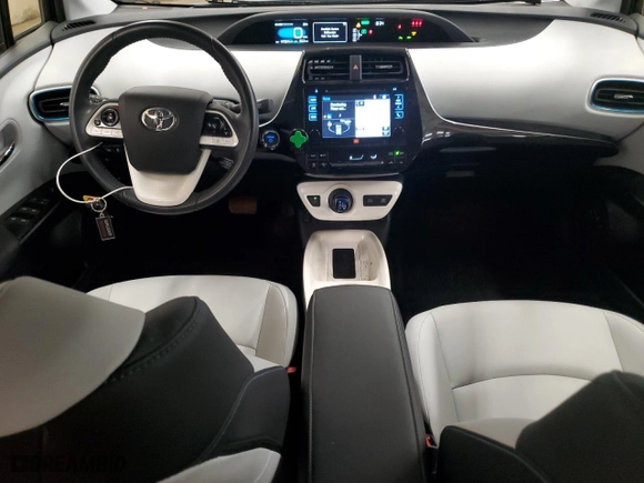 2017 Toyota Prius Two with VIN JTDKARFU1H3029974, listed as a Copart auction lot 53876755 with 47,224 mi miles and Salvage Title. Bid and sale history available at carsss.com. Image 8.