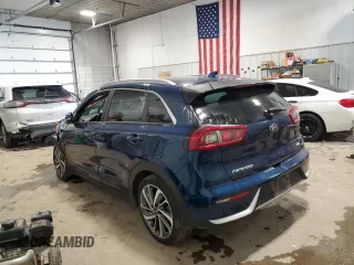 2018 Kia Niro Touring with VIN KNDCE3LC9J5148366, listed as a Copart auction lot 41485985 with 0 mi miles and Salvage Title. Bid and sale history available at carsss.com. Image 2.