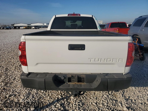 2020 Toyota Tundra 2WD SR with VIN 5TFRY5F19LX271230, listed as a Copart auction lot 82907174 with 107,352 mi miles and Salvage Title. Bid and sale history available at carsss.com. Image 6.